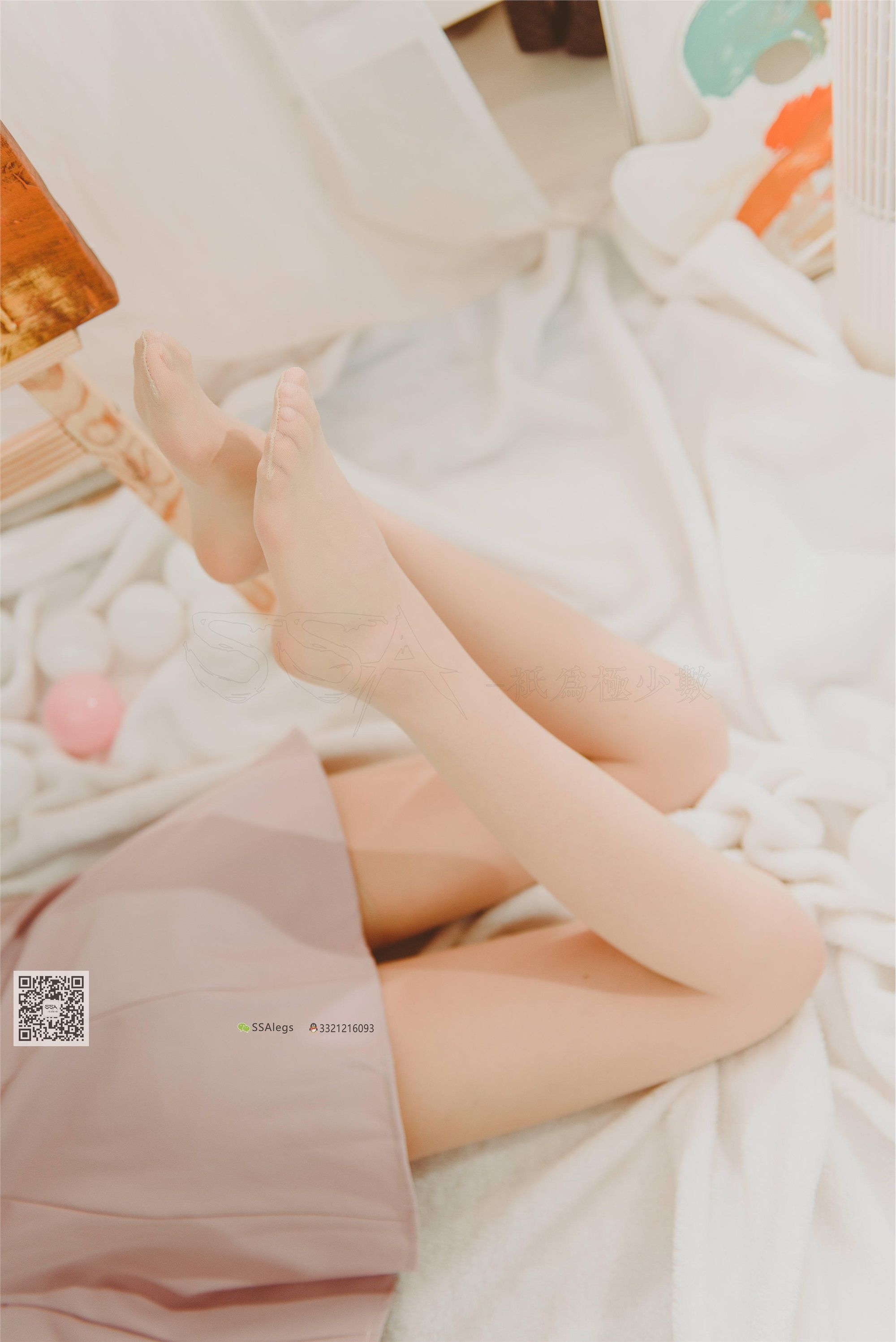 SSA丝社 NO.002 纯-琪琪丝足浴缸小清新